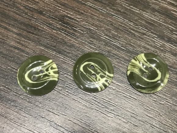 Гудзик Костюмний на 2 отвори 20 мм. № 63/А4