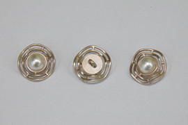 Гудзик Блузковий на ніжці в оправі 26 мм. № S/648