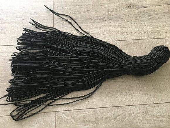 Гума кругла капелюшна 2,8 мм. №39