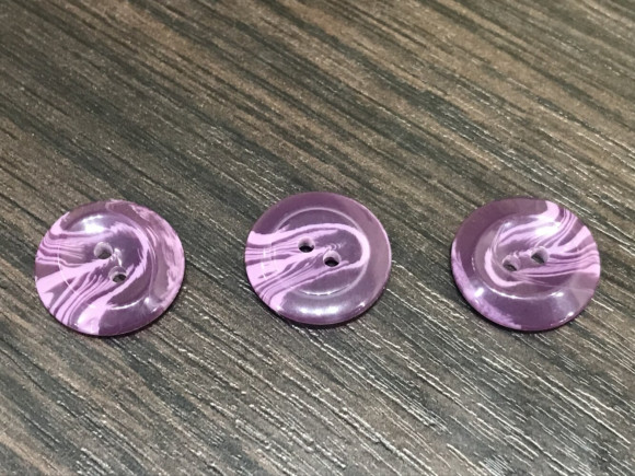 Гудзик Костюмний на 2 отвори 17 мм. № 46/А4