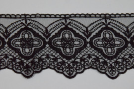 Мереживо на сітці 9,5 см. № 39/39/39