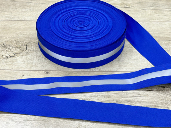 Стрічка світловідбиваюча на репсі 5 см. № 40