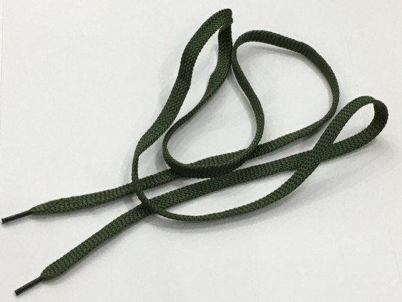 Шнурок поліестер плоский 8 мм./100 см. № 61