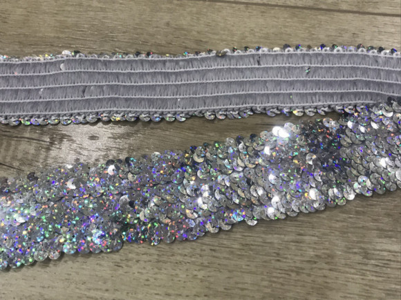 Паєтка на гумці 4,5 см. № 1994/S