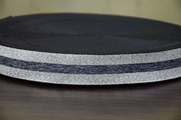 Гума поясна 3 см/9 № Люрекс/S/120/S