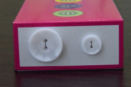 Ґудзик Костюмний на 2 отвори MIX № 01/680