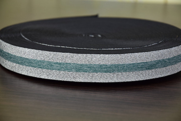 Гума поясна 3 см/9 № Люрекс/S/19/S