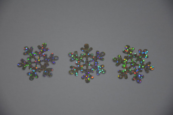 Паєтка сніжинка 100/3,7 № S АВ