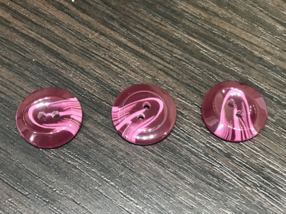 Гудзик Костюмний на 2 отвори 17 мм. № 33/А4