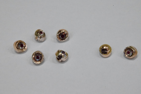 Гудзик Блузковий на ніжці в оправі 10 мм. №27/620