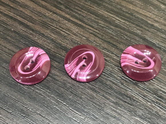 Гудзик Костюмний на 2 отвори 20 мм. № 33/А4