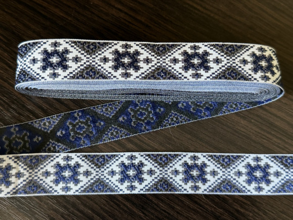 Стрічка Національна (вишиванка) № 654/208-2,5/120
