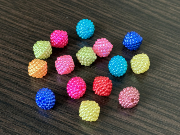 Намиста малина № 14/MIX