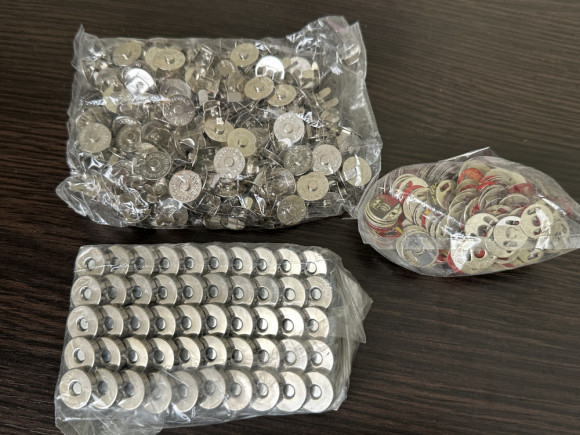 Сумочний магніт (застібка) №10 S