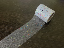 Новорічний фатин 6 см. № 01/АВ