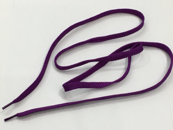 Шнурок поліестер плоский 8 мм./120 см. № 29