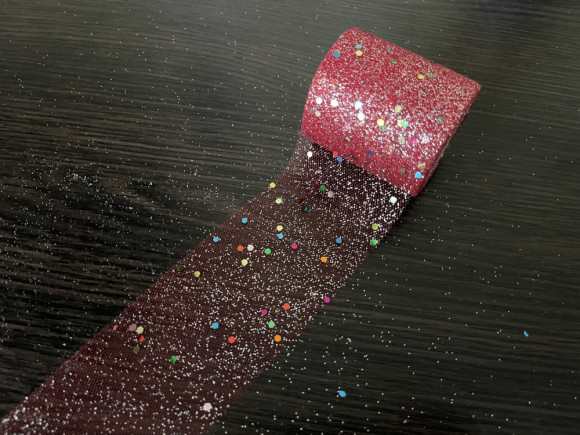 Новорічний фатин 6 см. № 26/АВ