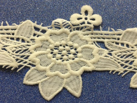 Мереживо макроме 9,7 см. 3 D № 42
